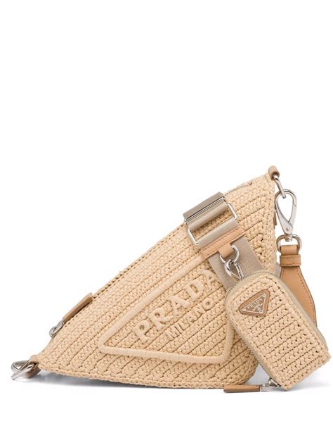 prada milano triangle bag|Prada bags on sale outlet.